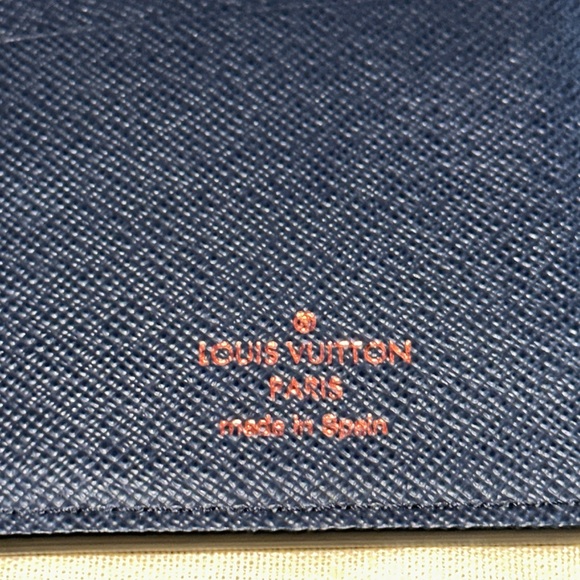 Louis Vuitton monogram ink upside down LV brazza travel wallet organizer - Picture 9 of 13